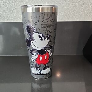Disney Mickey Mouse Stainless Steel Tumbler - Gray and Red